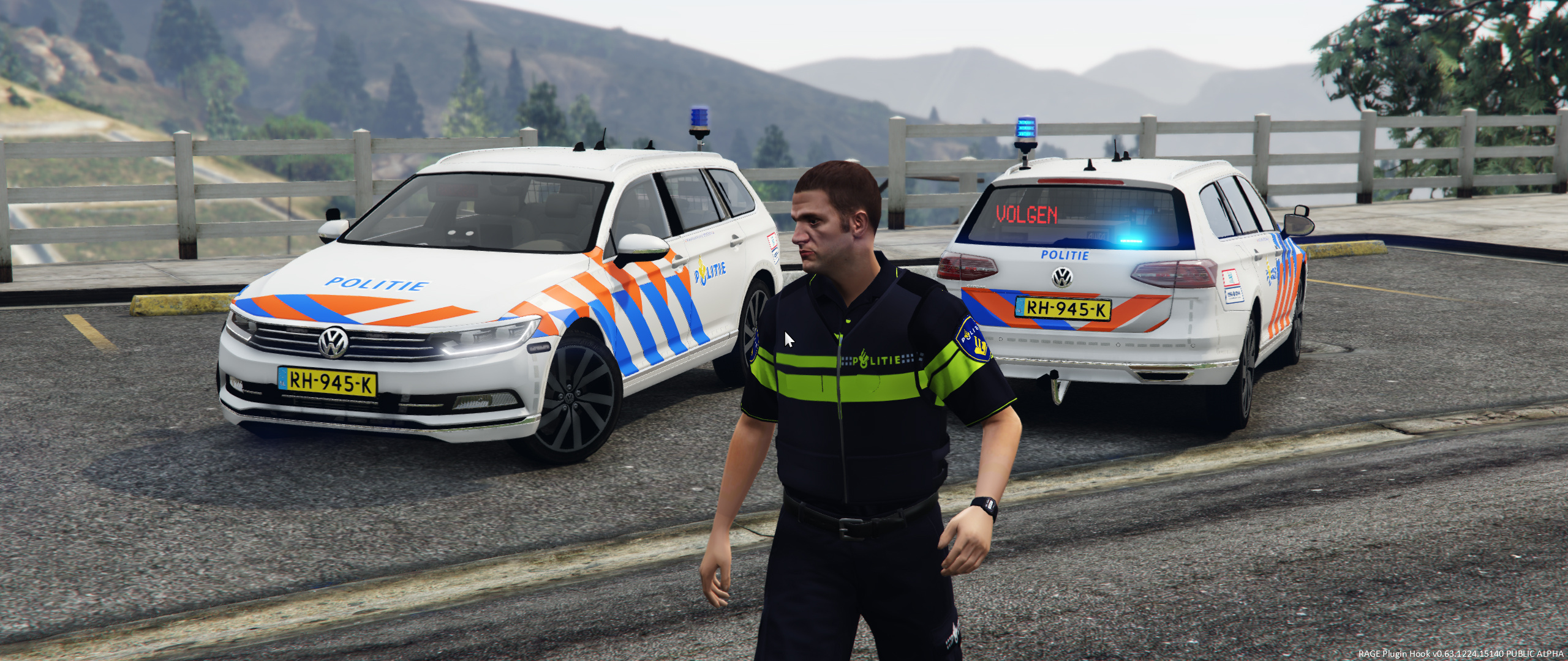 update 5 877 gta Police Passat ELS Dutch Reflective, Volkswagen [Dirtmap,